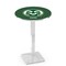 Holland Bar Stool Co 36" Chrome Colorado State Pub Table L217C3628ColoSt - alternate 1